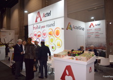 Stand de Actel, en el nuevo pabellón 27.